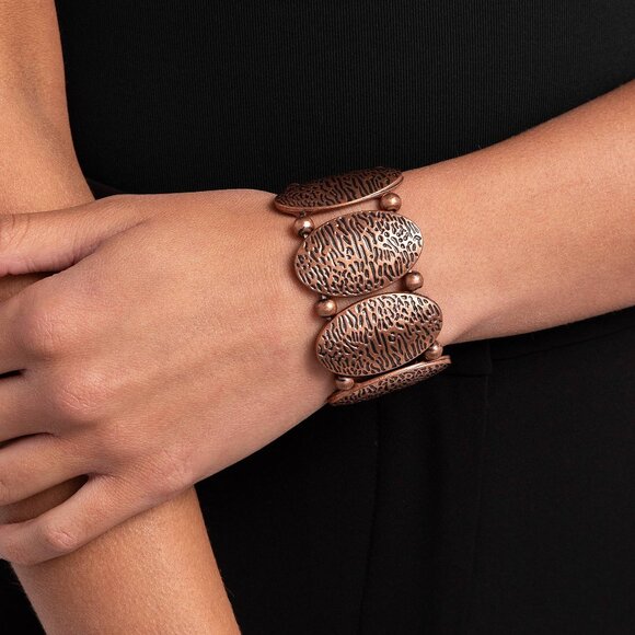 paparazzi Jewelry - River Realm - Copper Bracelet